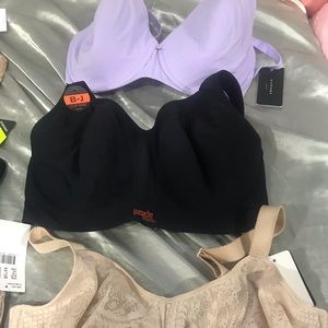 7 Brand New with tags Bras